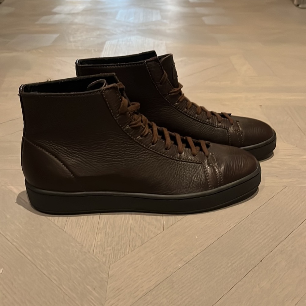 Santoni high top sneaker / shoe